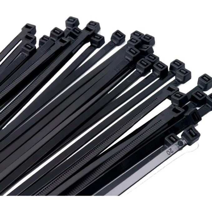Хомут кабельный JAZZWAY 5054578 PCT 4,8х200-100BL PA6,6 (уп.100шт)
